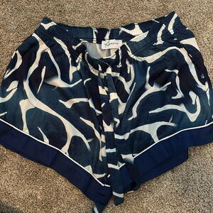 Averie Sleep Pajama Shorts Blue size large